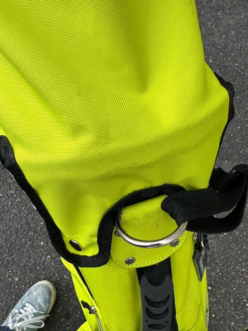 JACK BUNNY 蛍光イエロー スタンドバッグ