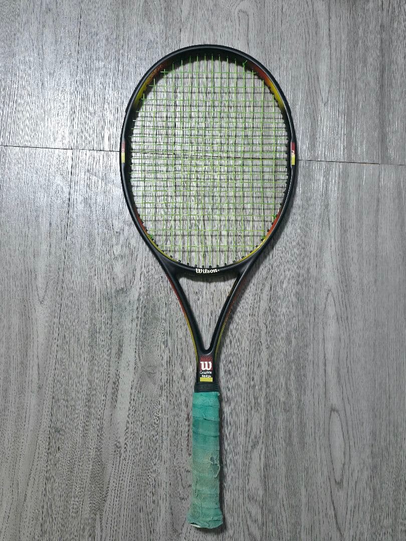 【名器2本】Wilsonプロスタッフ6.1 & Prince グラファイト等4本