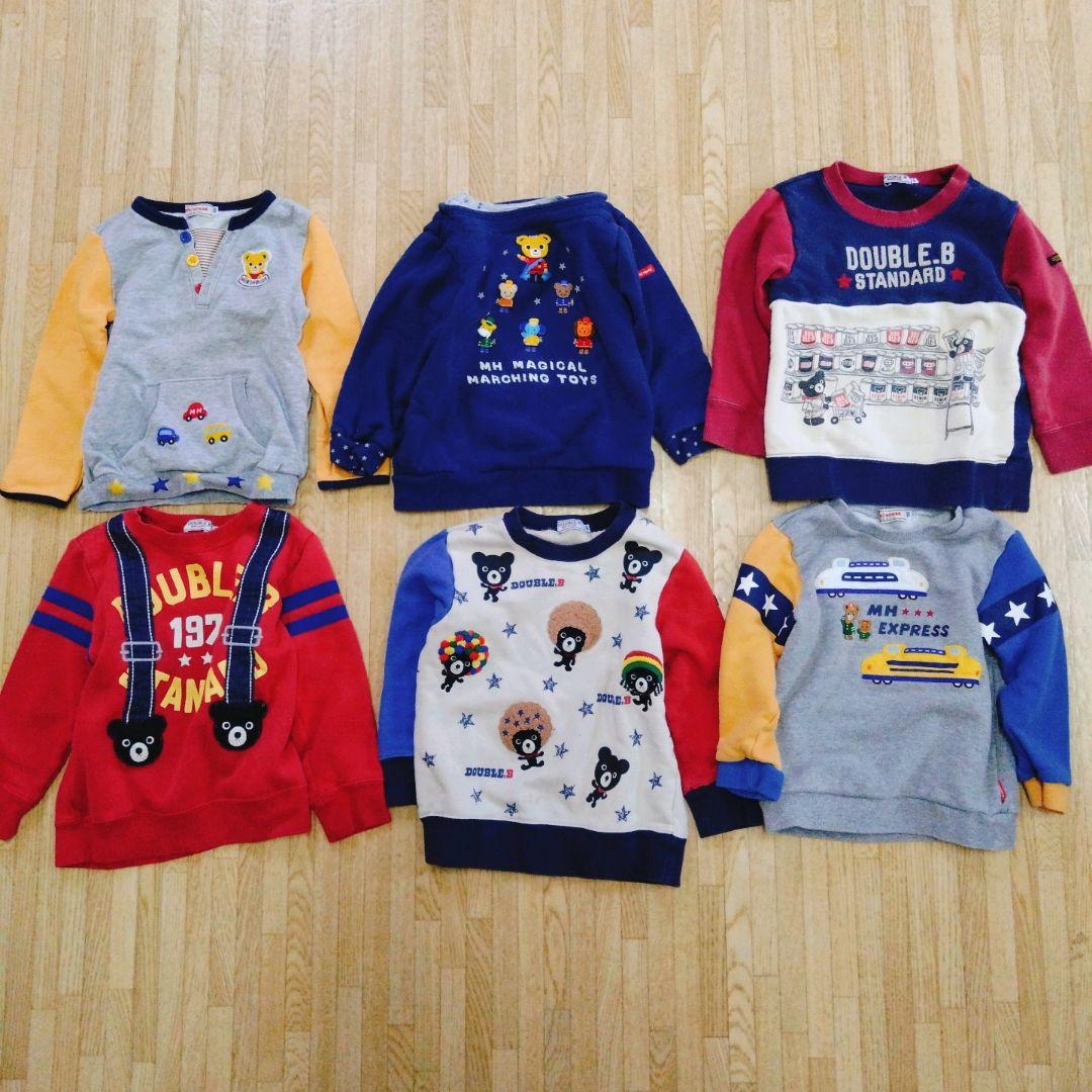 ミキハウス ダブルビー ホットビスケッツ 41点 まとめ売り 100cm