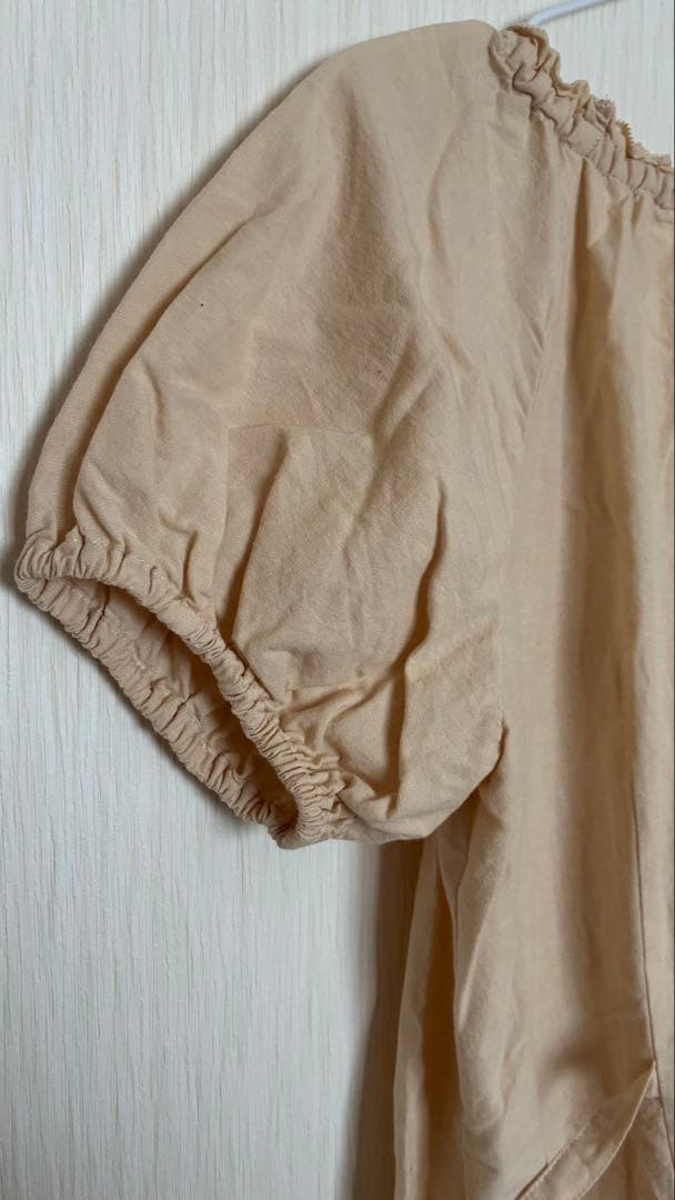 ピンクハウス　キナリフリルチュニックワンピ