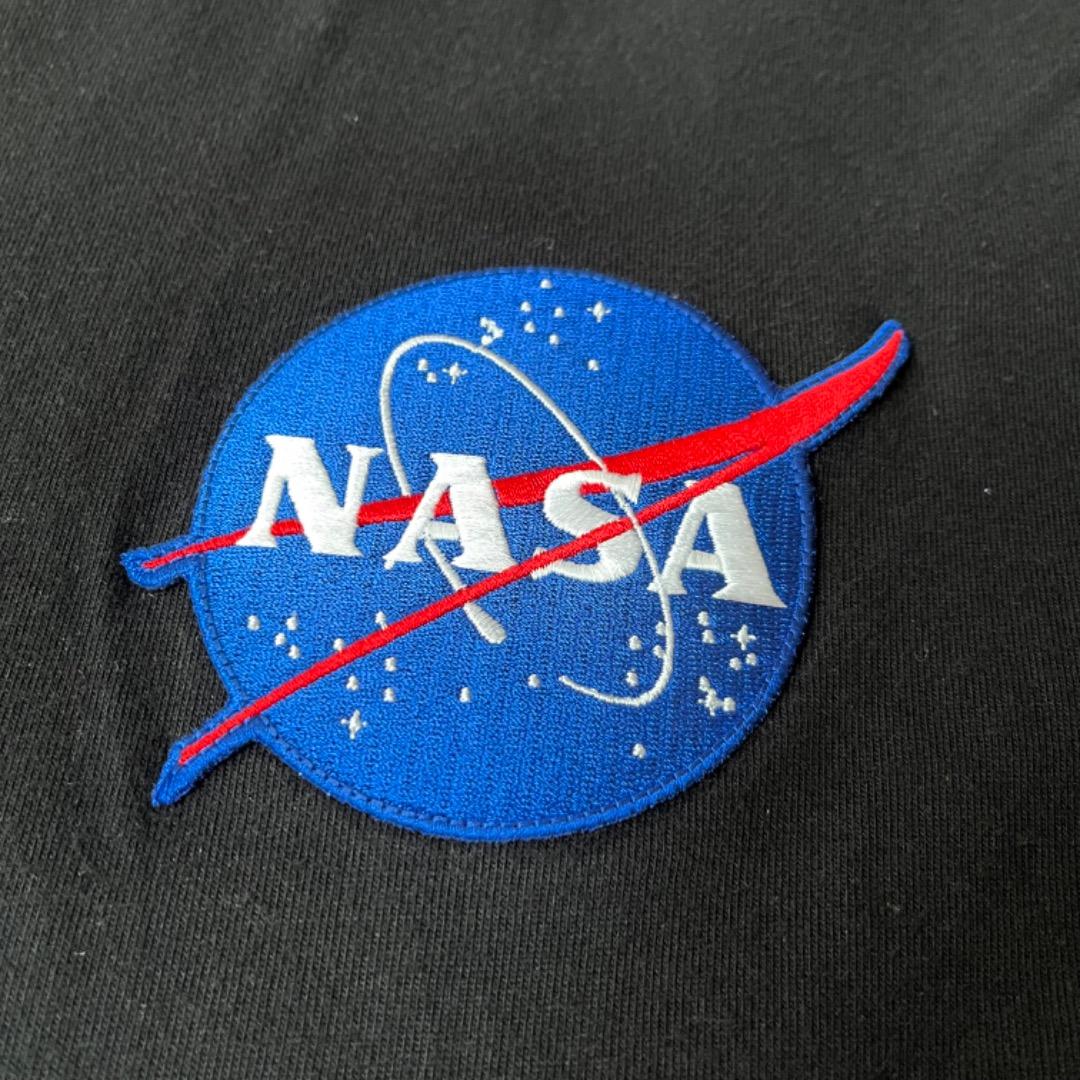 美品 バレンシアガ NASA スペース Tシャツ 長袖 ロンT ブラック