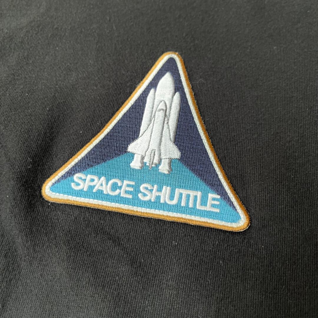 美品 バレンシアガ NASA スペース Tシャツ 長袖 ロンT ブラック