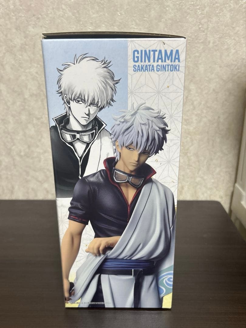 一番くじ 銀魂 20周年 銀魂展 B賞 坂田銀時 フィギュア　ビジュアルタオル