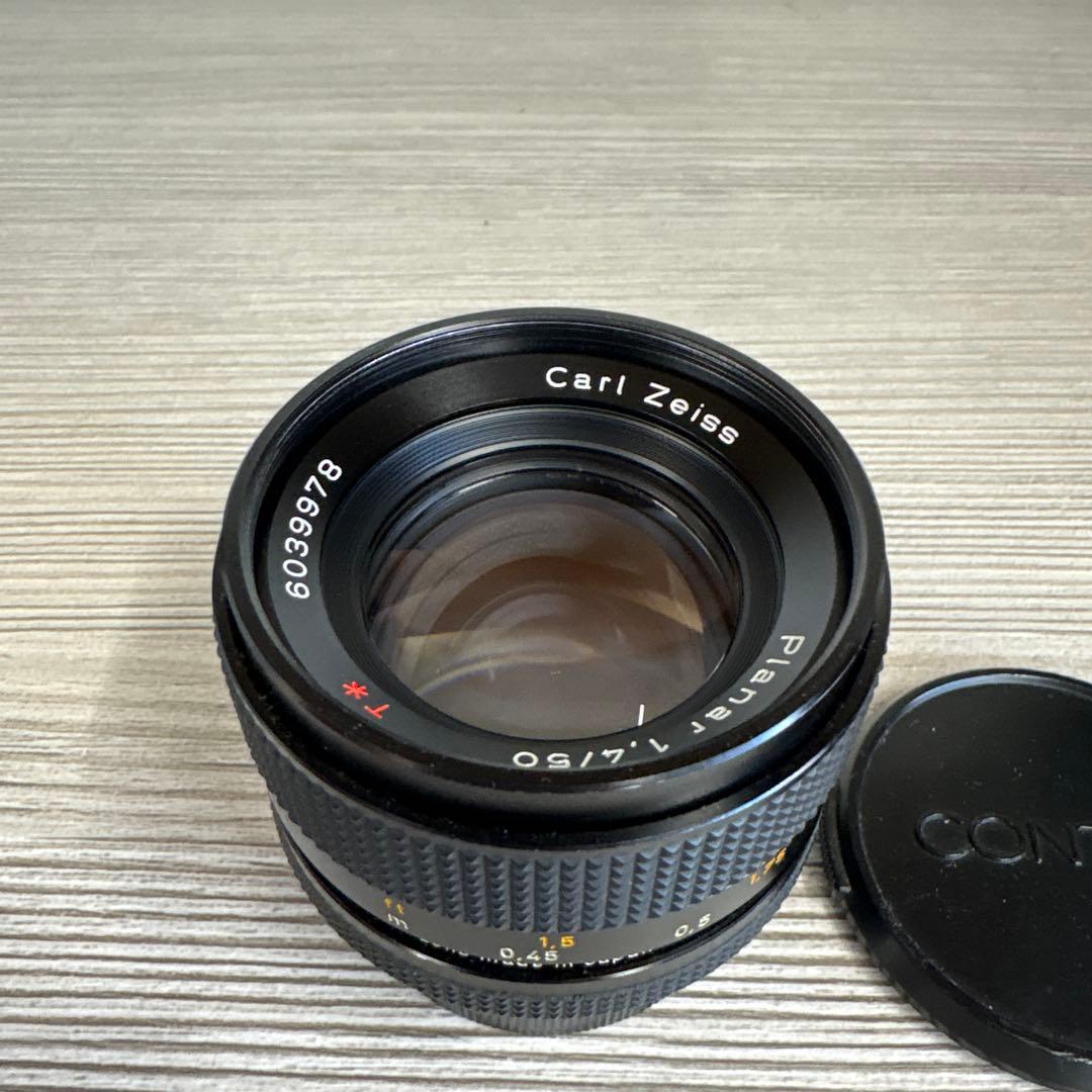 Carl Zeiss Planar 50mm f1.4 単焦点コンタックス