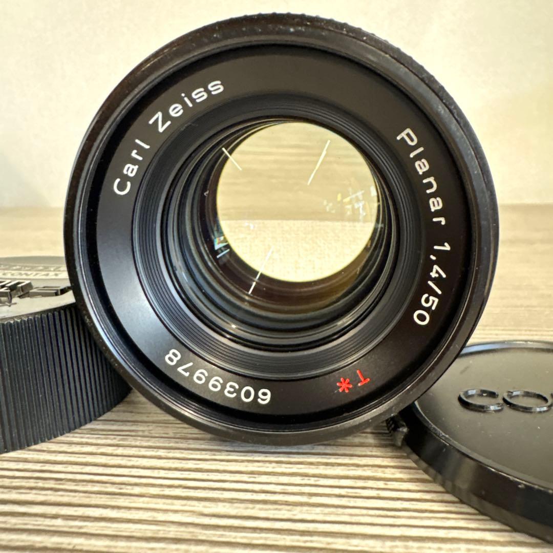 Carl Zeiss Planar 50mm f1.4 単焦点コンタックス