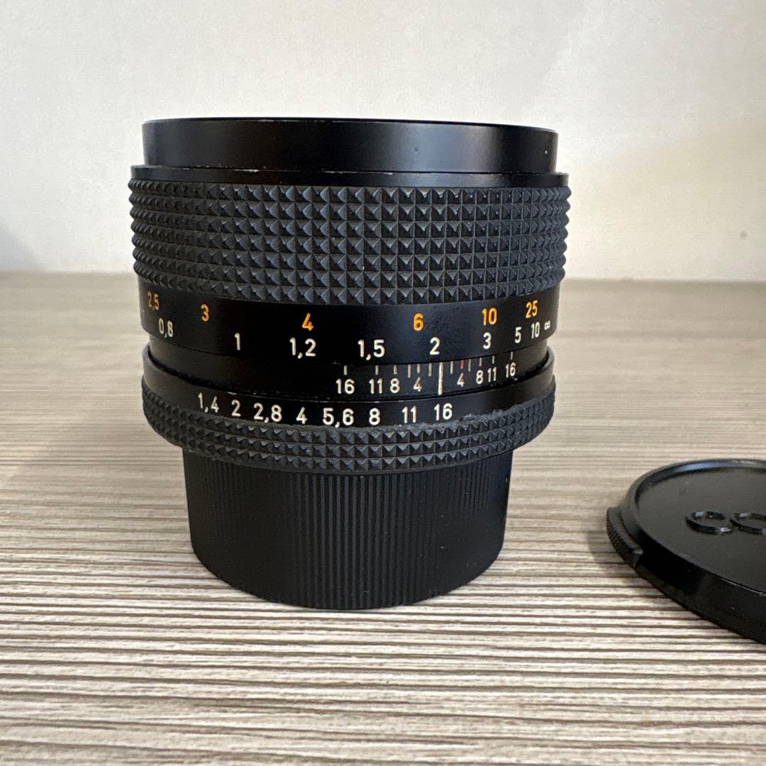 Carl Zeiss Planar 50mm f1.4 単焦点コンタックス