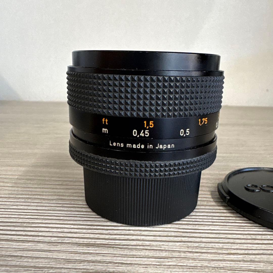 Carl Zeiss Planar 50mm f1.4 単焦点コンタックス