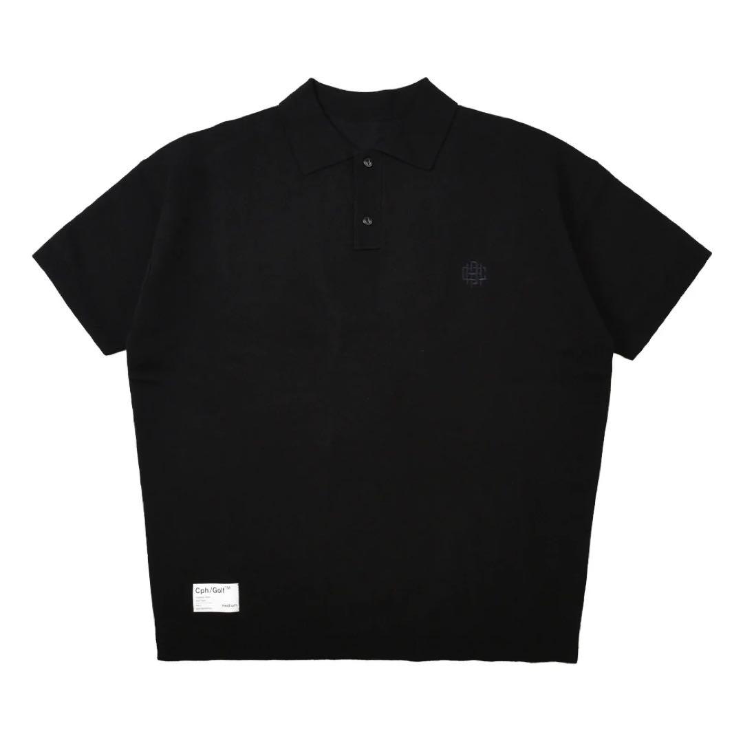 新品 Cph Golf OVERLAP LOGO KNIT POLOレディース
