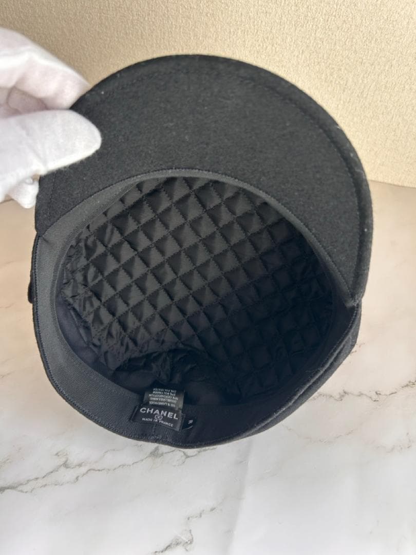 CHANEL シャネル ココマーク　キャスケット　M
