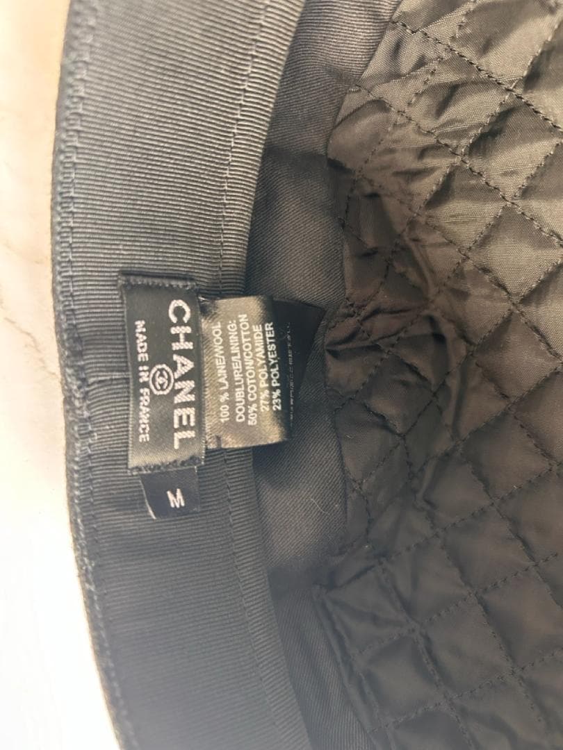 CHANEL シャネル ココマーク　キャスケット　M