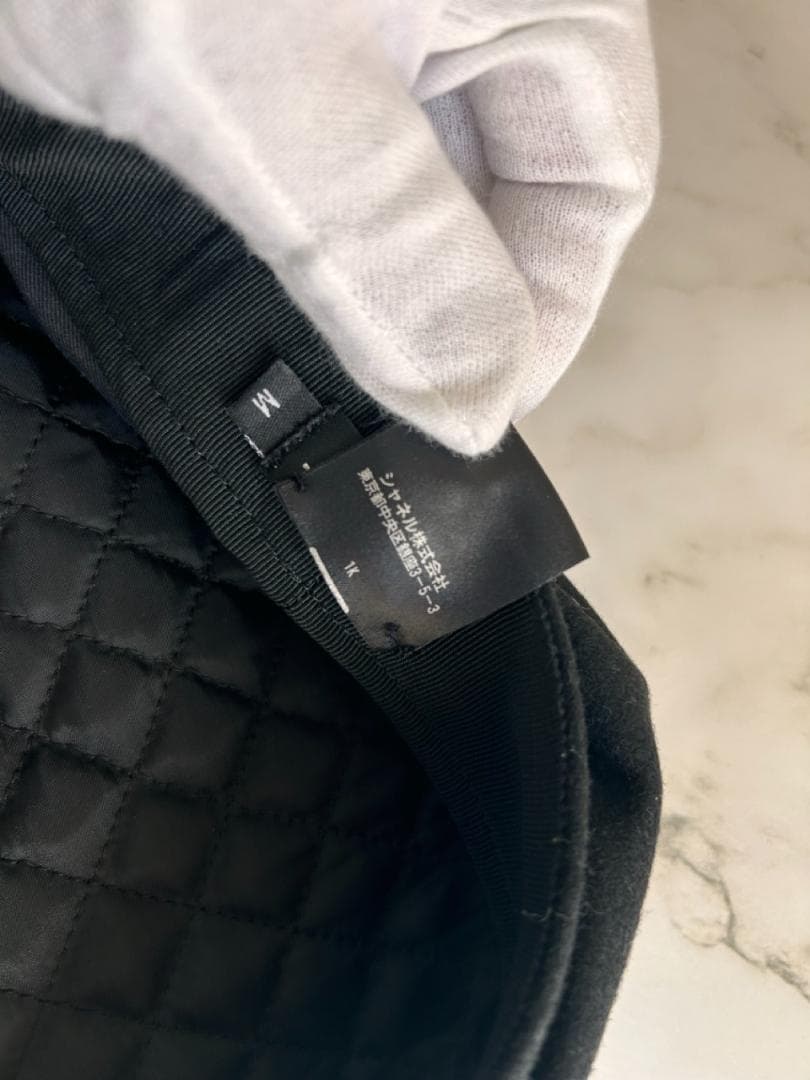 CHANEL シャネル ココマーク　キャスケット　M