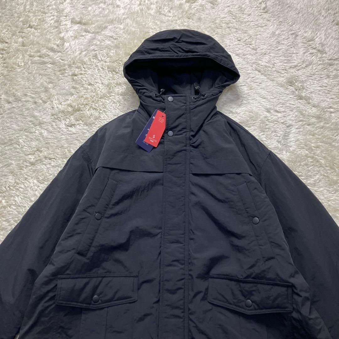 新品　B.C STOCK SIMPLICITE パッディドウィンブレパーカ　黒