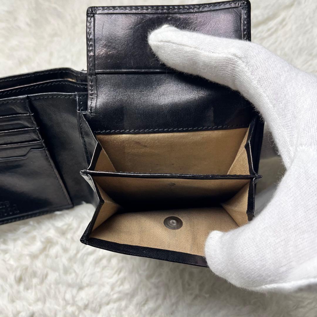 希少　Vivienne Westwood 折り財布　エンベロープ　切手　ブラック