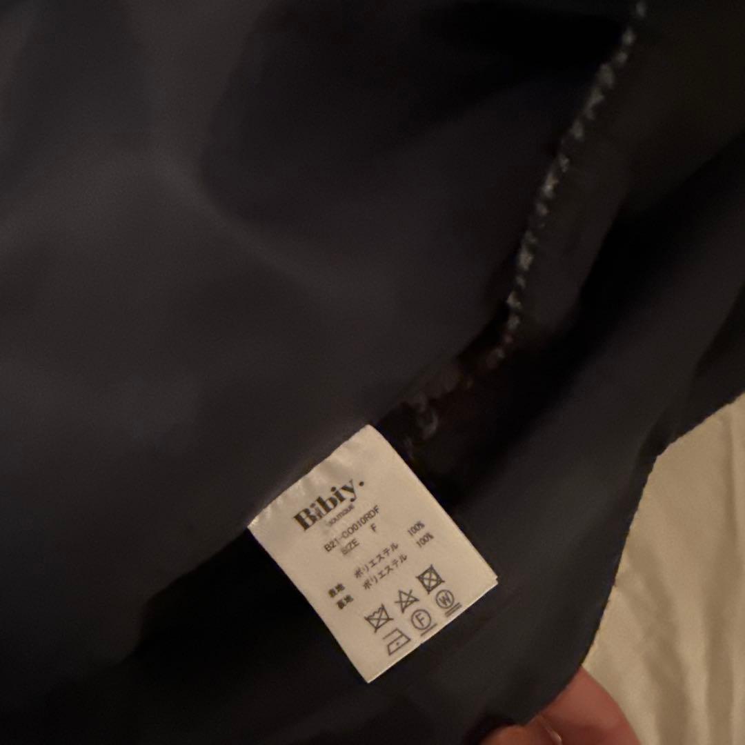 Bibiy ケープコートチェックコート