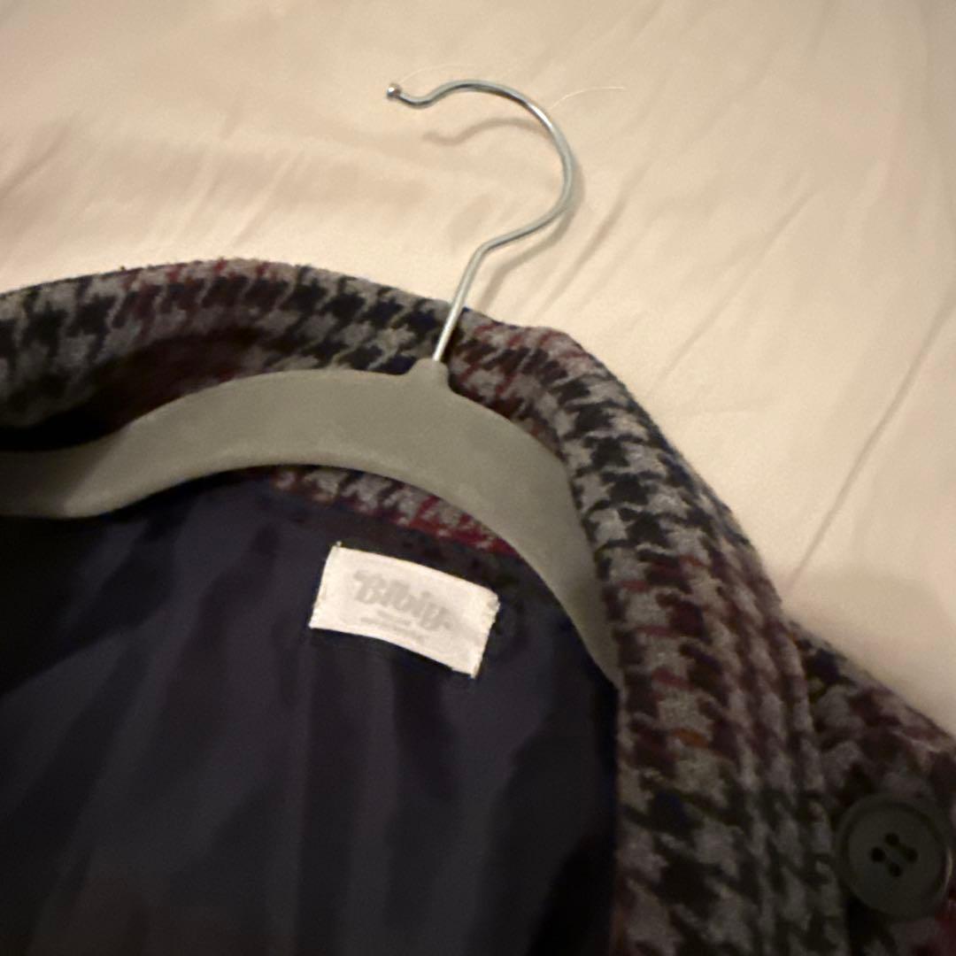 Bibiy ケープコートチェックコート