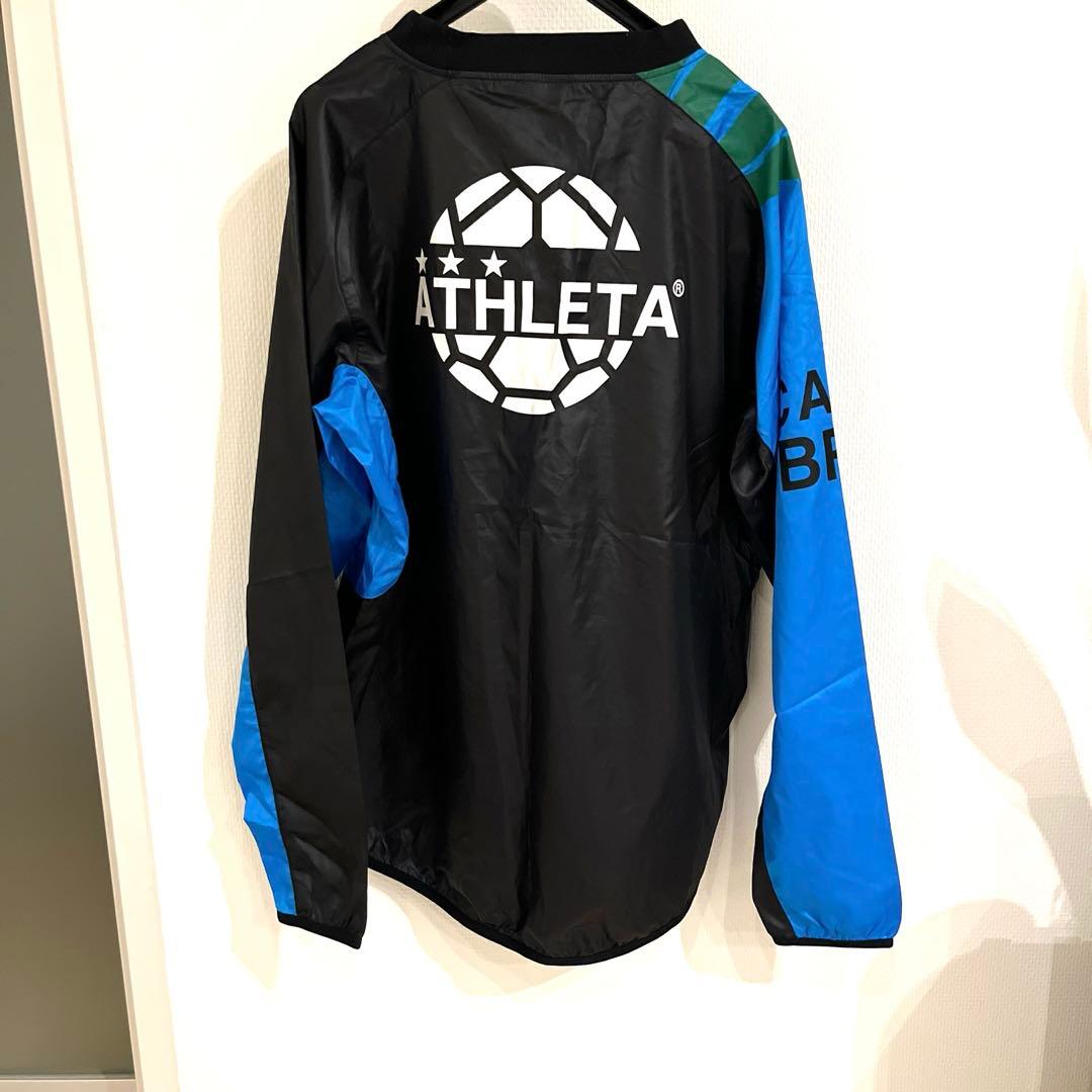 ATHLETA ピステ上下 ブラック/ブルーセットアップ