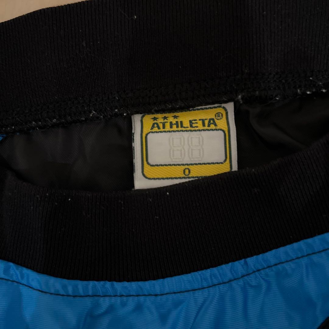 ATHLETA ピステ上下 ブラック/ブルーセットアップ