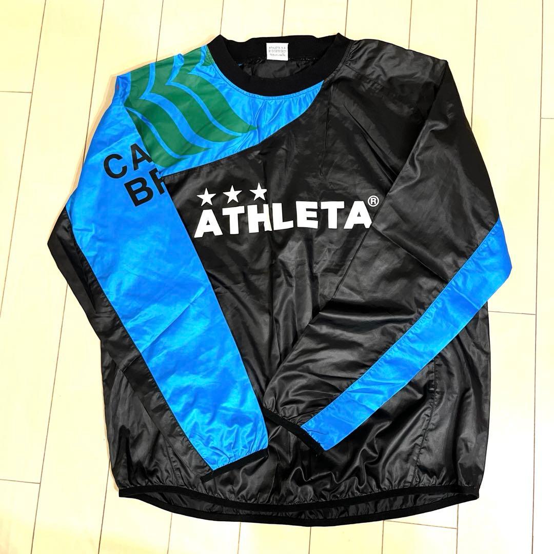 ATHLETA ピステ上下 ブラック/ブルーセットアップ