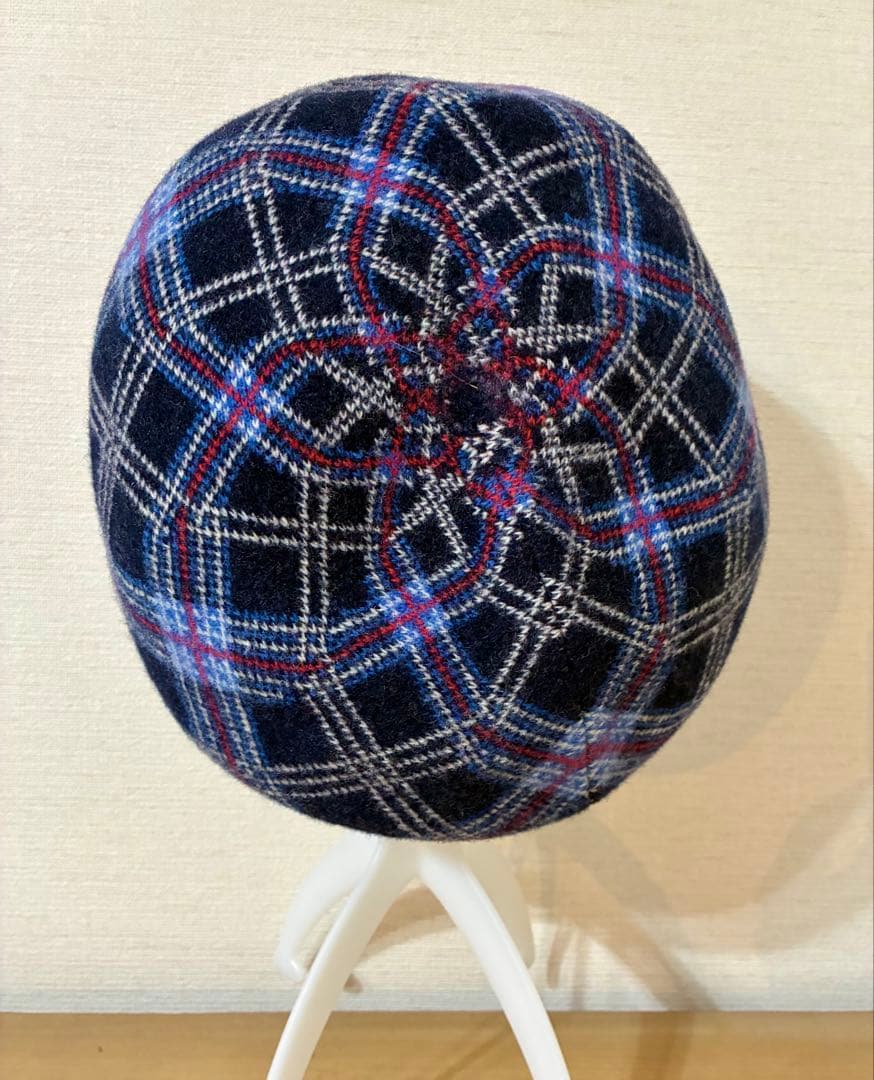 VivienneWestwood キャスケット タータンウール帽子