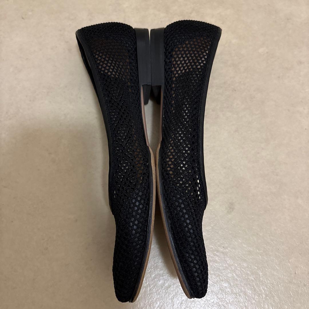 ペリーコ　メッシュパンプス　ドゥーズィエムクラス別注　黒　35