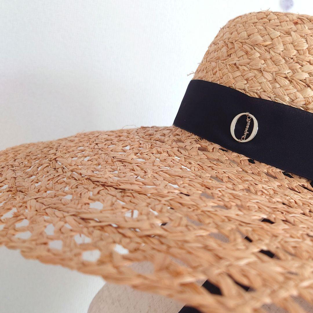 帽子 Chapeau d' O Raffia Lace Capeline