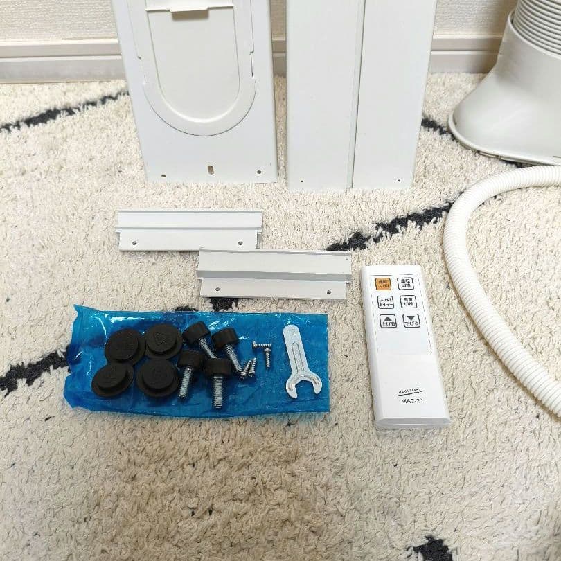 【美品】ナカトミ 移動式エアコン MAC-20 2023年 ポータブルエアコン