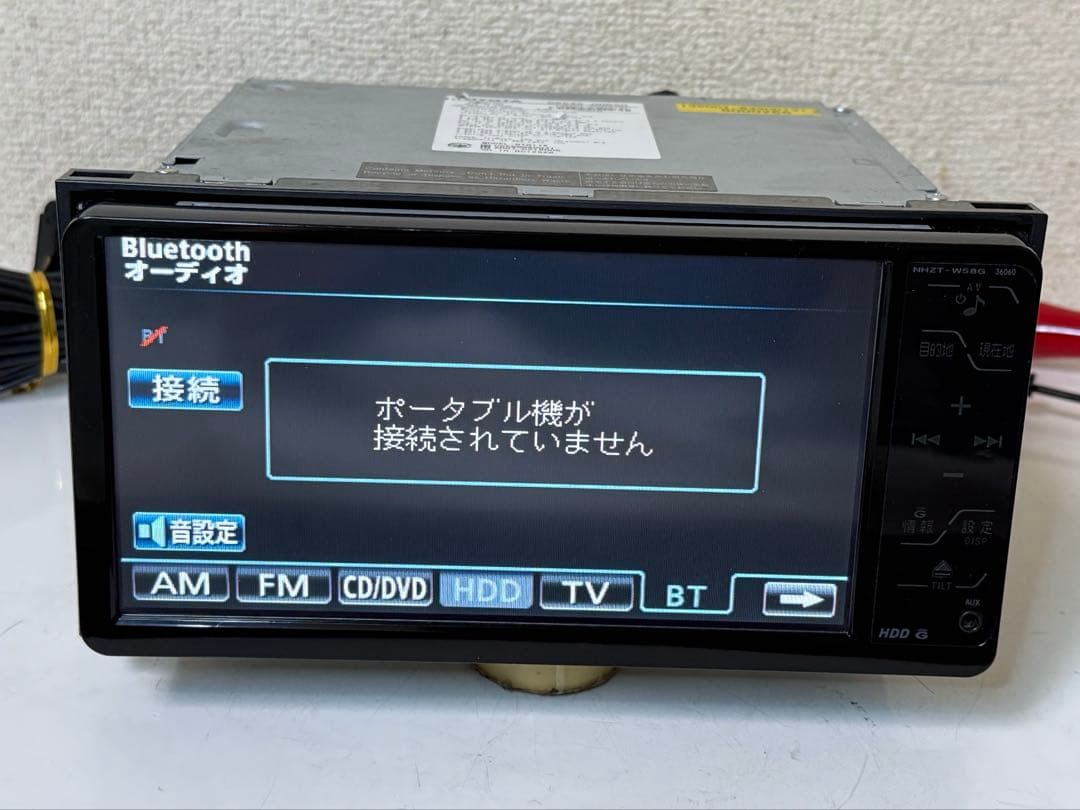 TOYOTA トヨタ　NHZT-W58G 純正ナビ　データ 2017年