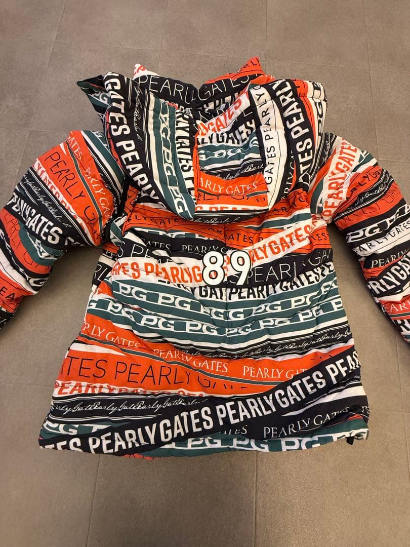 美品　パーリーゲイツ　ダウンジャケット2way 0サイズ