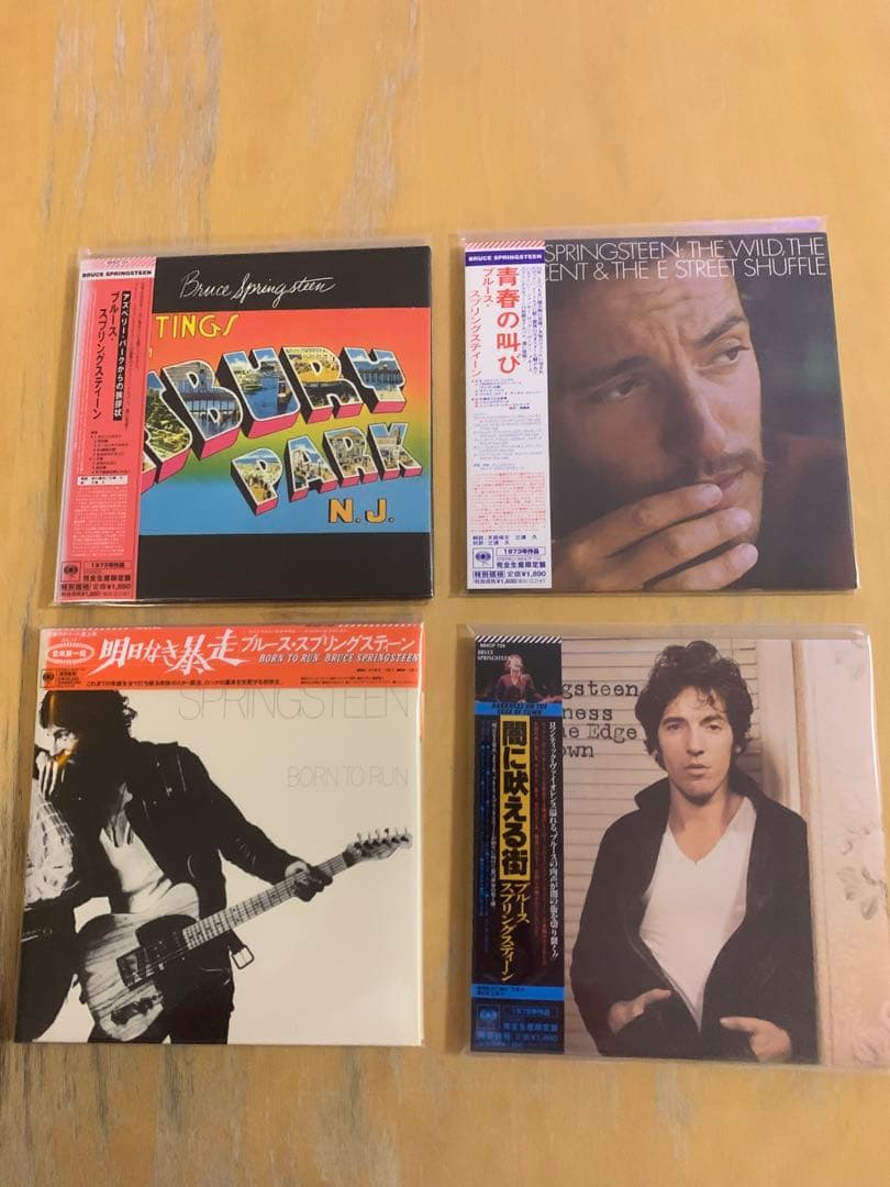 ブルース•スプリングスティーン 紙ジャケット限定盤CD8タイトルセット
