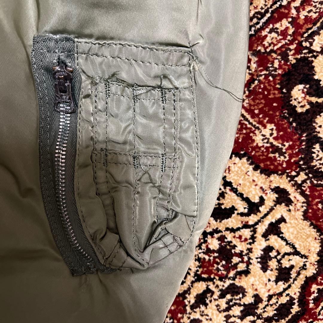 Alpha industries MA-1 90s オリーブ L ミリタリー