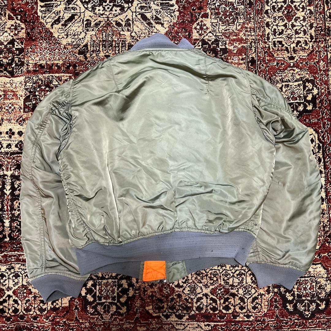 Alpha industries MA-1 90s オリーブ L ミリタリー