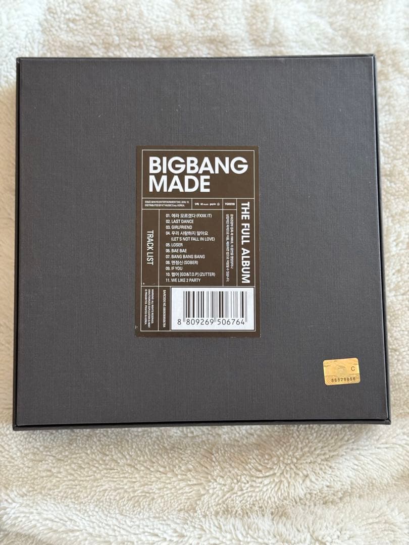 BIGBANG 初回盤 MADE メイド フル アルバム