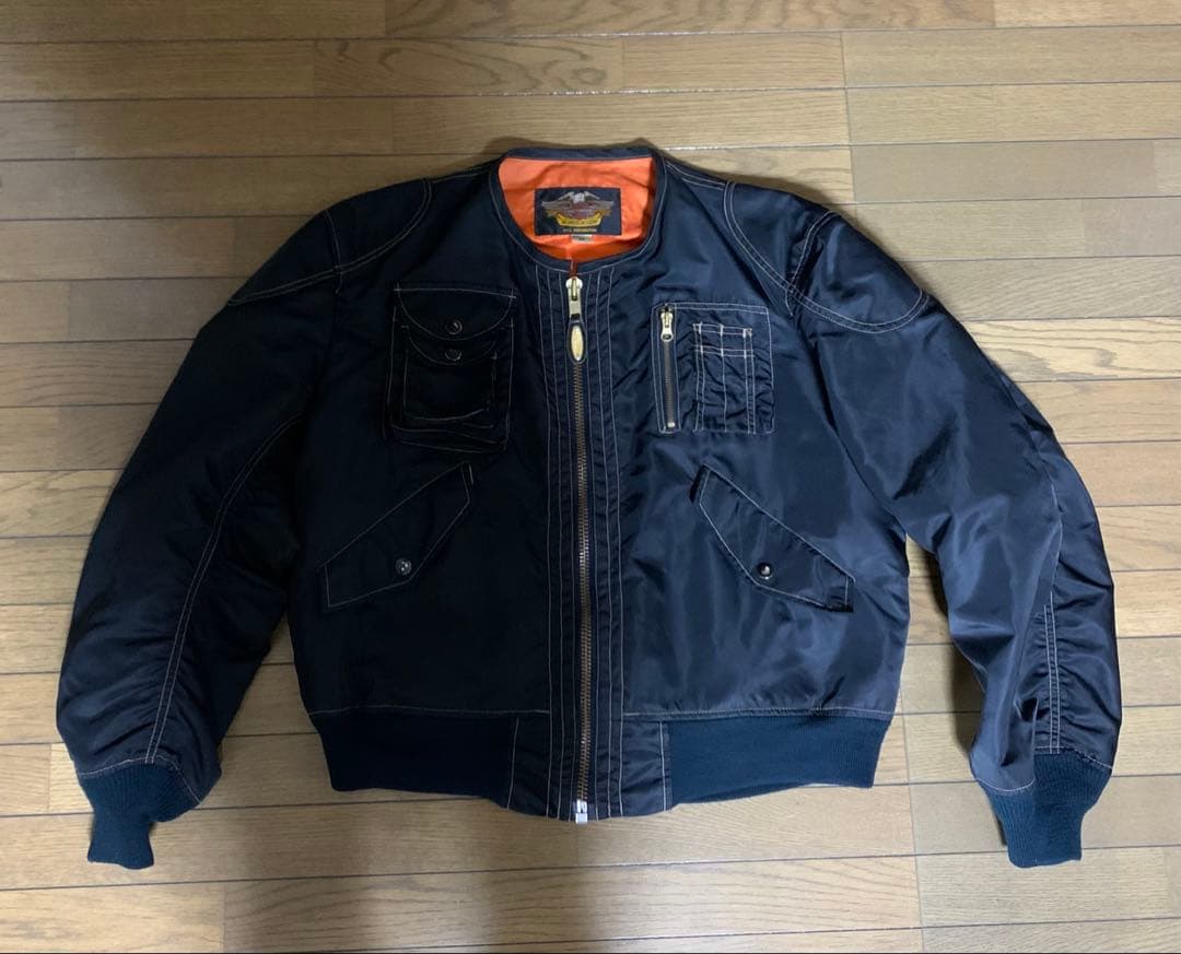 90s ハーレー ボンバー MA-1 ヴィンテージ ジャンパー