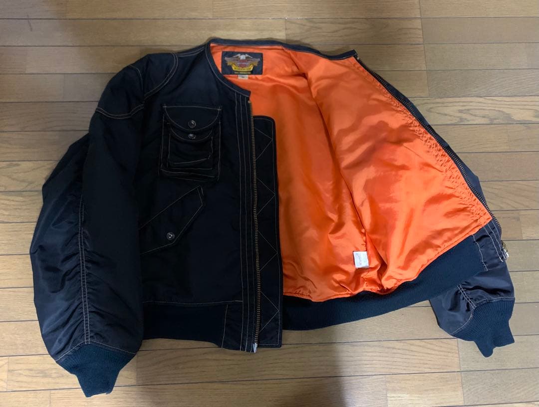 90s ハーレー ボンバー MA-1 ヴィンテージ ジャンパー