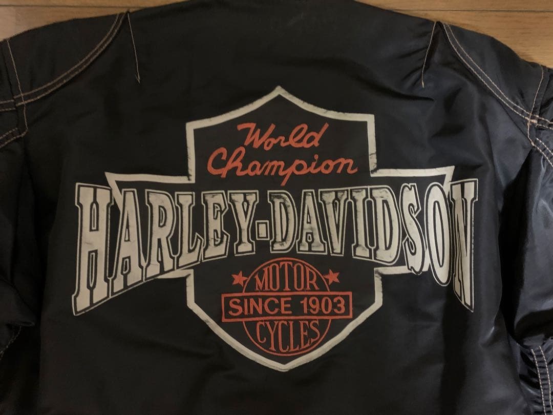 90s ハーレー ボンバー MA-1 ヴィンテージ ジャンパー