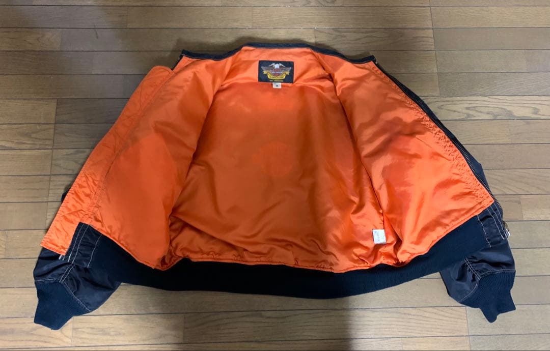 90s ハーレー ボンバー MA-1 ヴィンテージ ジャンパー