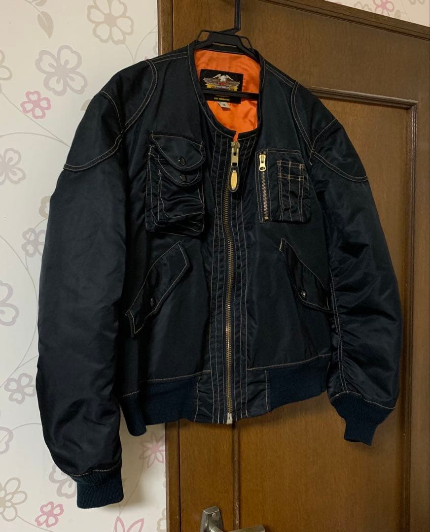 90s ハーレー ボンバー MA-1 ヴィンテージ ジャンパー