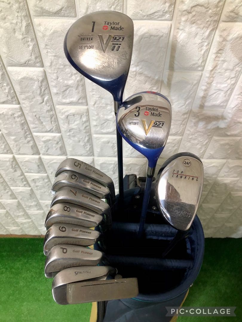 初心者おすすめ☆メンズ ゴルフクラブセット☆テーラーメイド☆キャディバッグ付