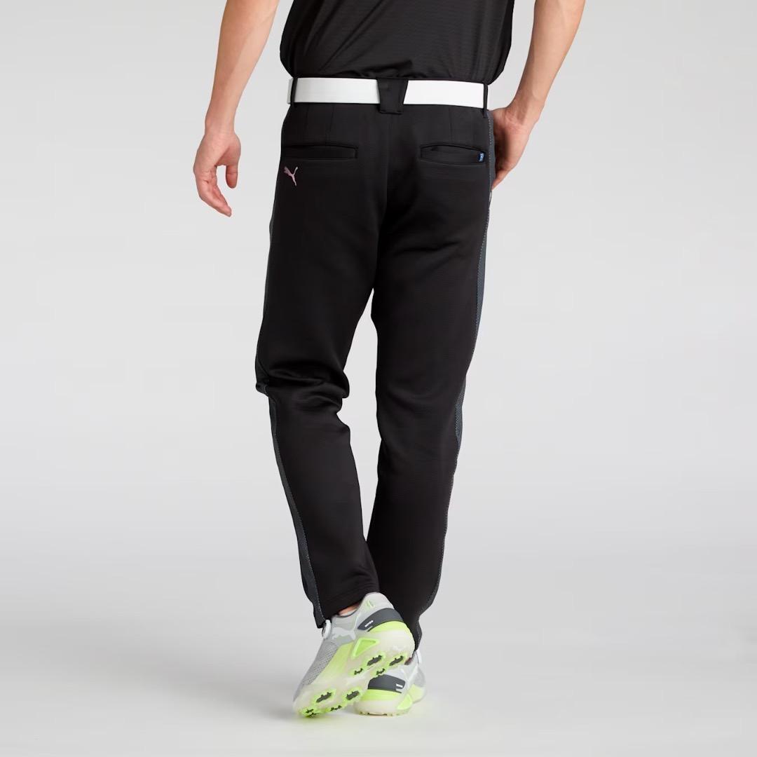 【XL】秋冬 定価14,960円 プーマ ゴルフ ライン カードボードパンツ 黒