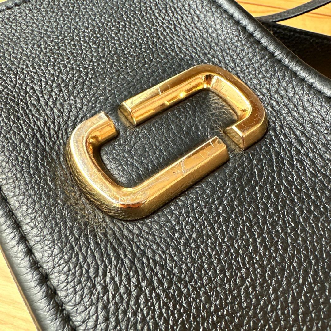 ビ*ス様 マークジェイコブス　ショルダーバッグ　ソフトショット21 ブラック　牛