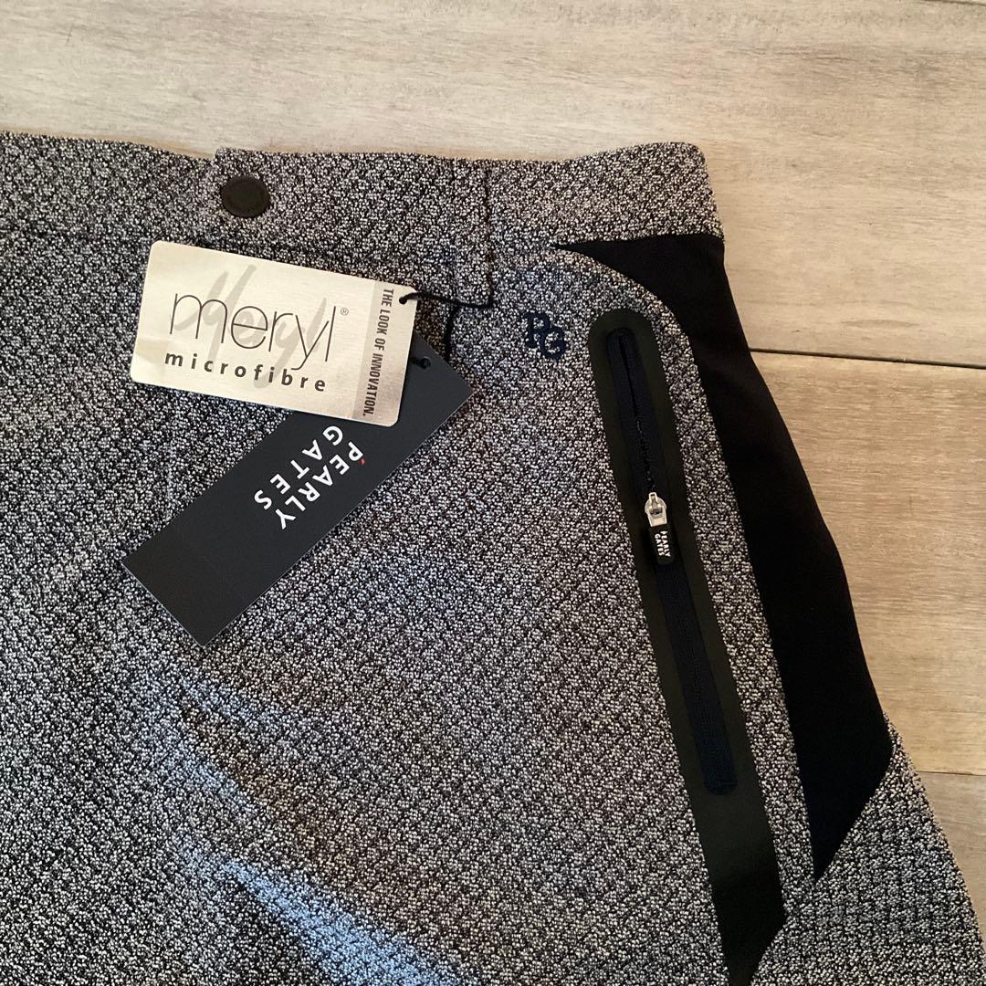 新品未使用PEARLY GATESツイード風ゴルフスカート裏地付 1