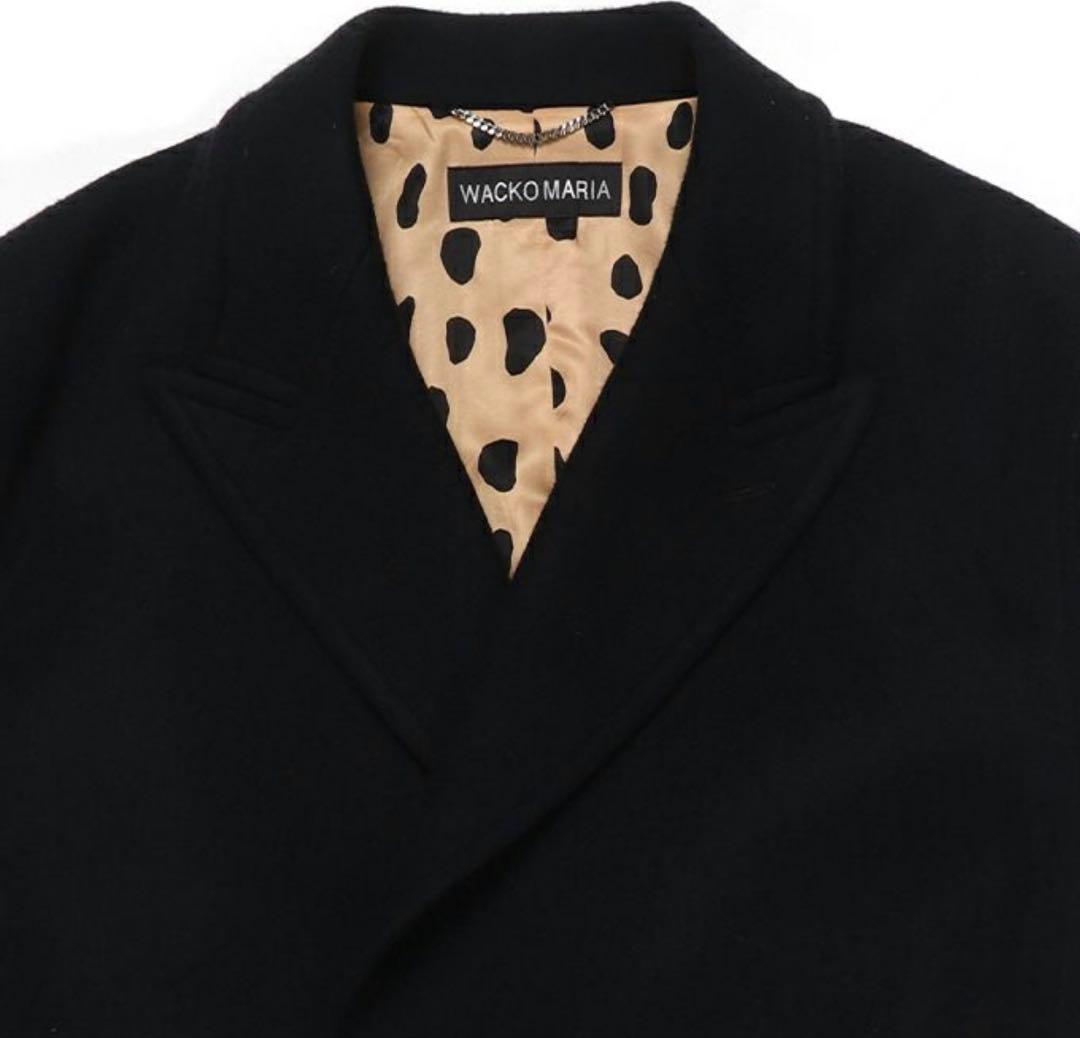 ワコマリア　ウール　コート　レオパード　モヘア　ダウン　キムタク　GDC 新品