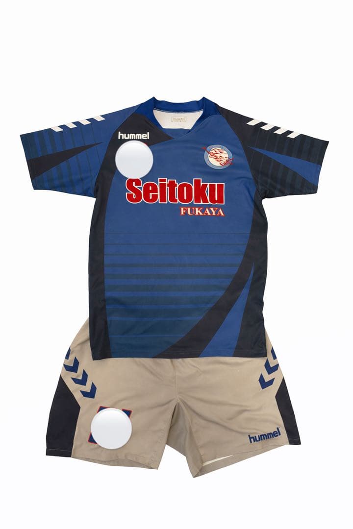 成徳深谷高校サッカー部　ユニフォームセット hummel