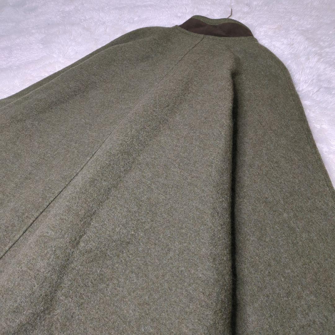 購入者様決定✨GEIGEIR ガイガー ウール マント ゆったりニット ポンチョ