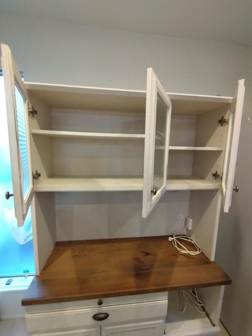 【BBA】ビーカンパニークリチコ キッチンボード 食器棚　アンティーク調