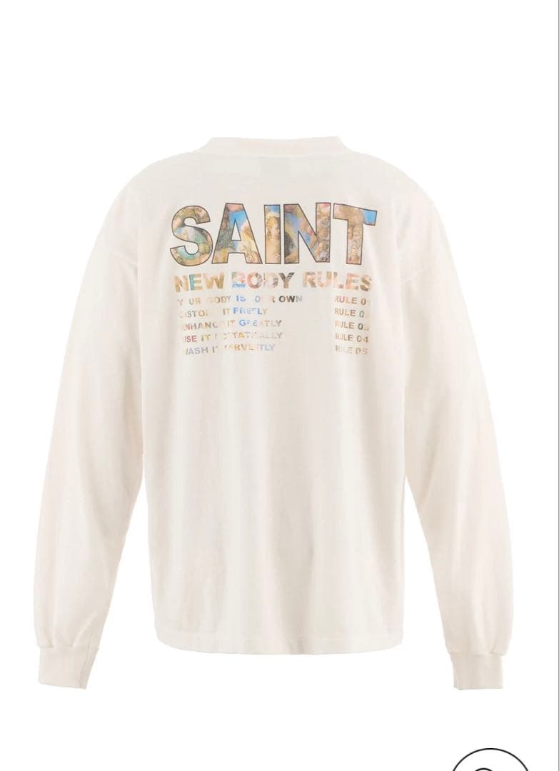 【早いモノ価値！】セントマイケル ロンT Mサイズ ホワイト