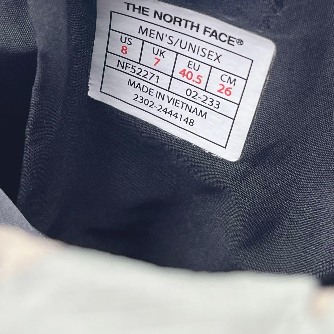 ノースフェイス ヌプシ ブーティ ウォータープルーフ ロゴ ショート【26cm】