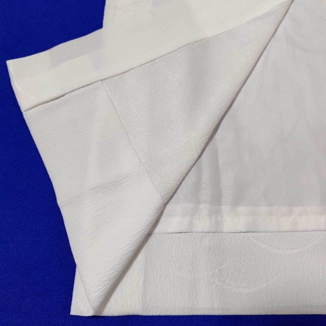 長襦袢　紙人形　単衣　洗える長襦袢　プレタ長襦袢　シルック　衣紋抜き　礼装　美品