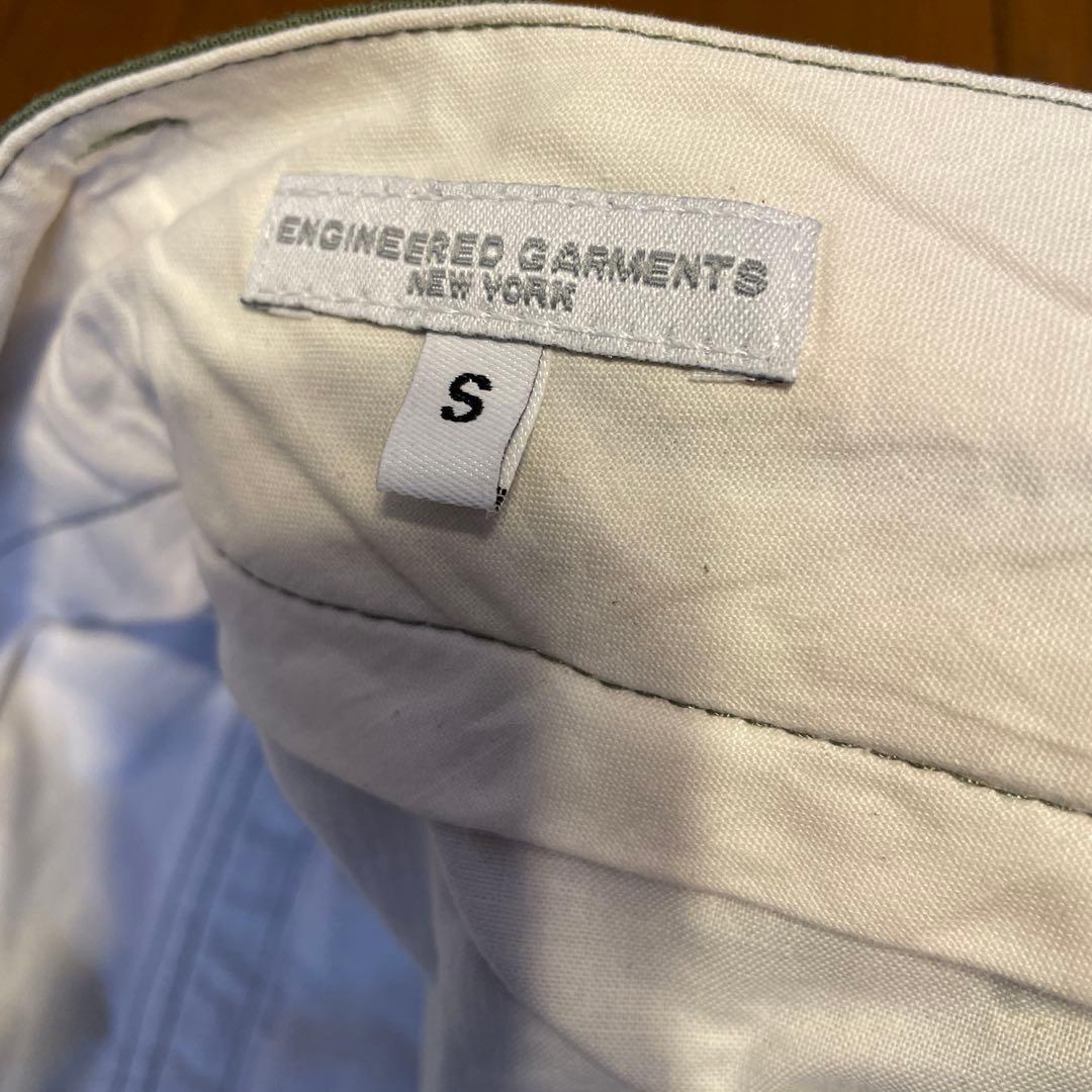 ENGINEERED GARMENTS カーゴパンツ Sサイズ オリーブグリーン