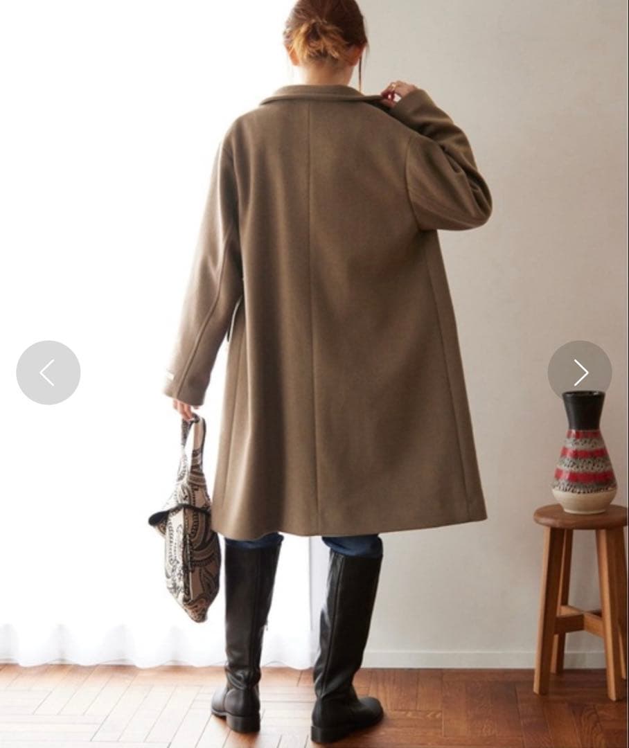 ★ジャーナルスタンダードレリューム別注 LANA WOOL140 スタンドコート